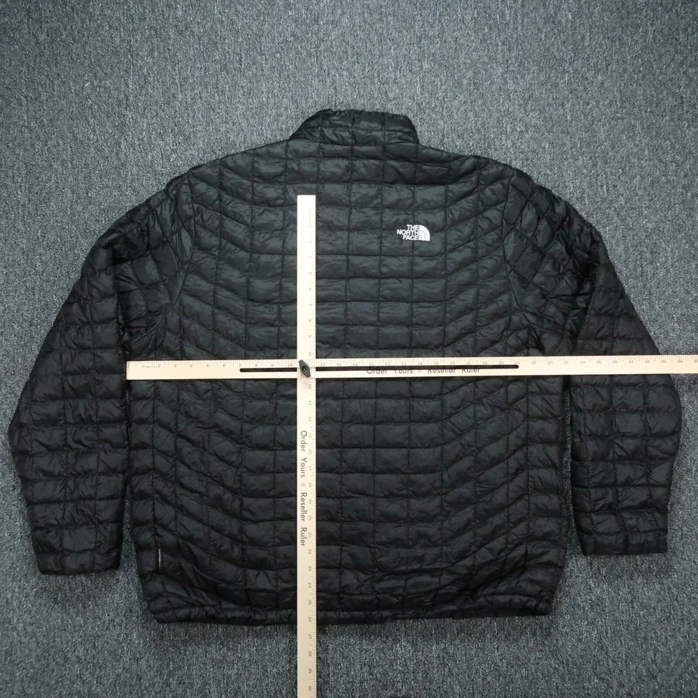 The North Face Jacket Mens XXL Black Thermoball Full Zip Pockets‎ Puffer 2XL